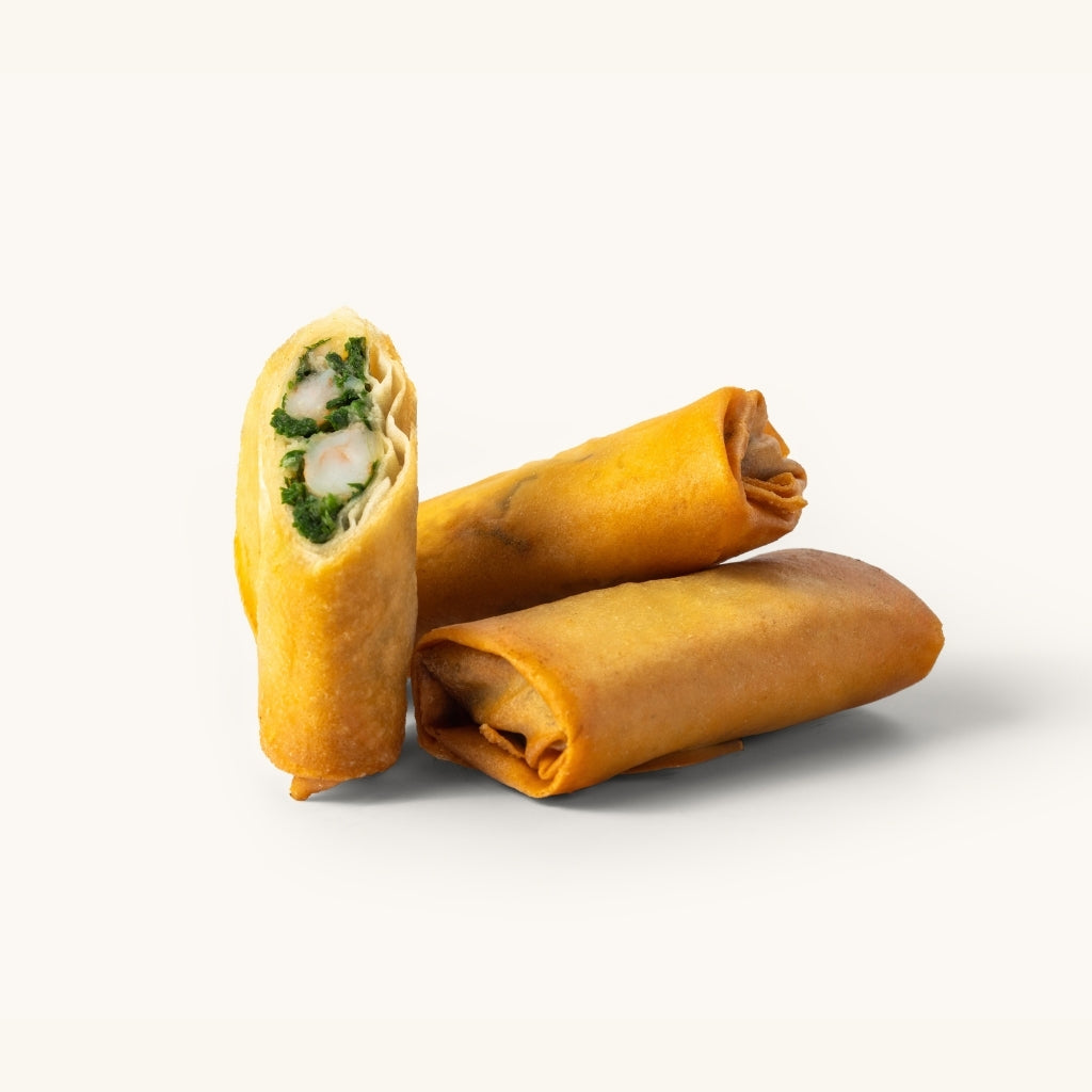 Prawn and Chives Flat Roll