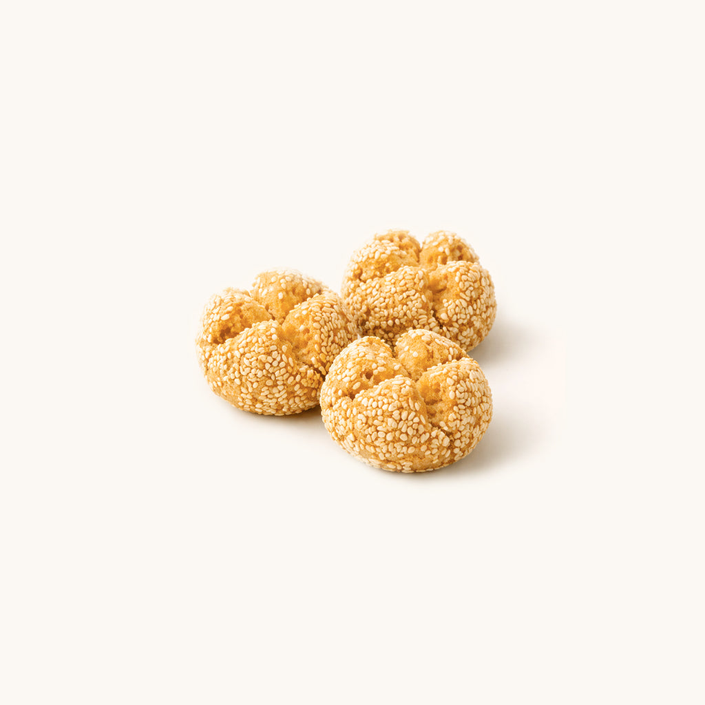 Smiley Sesame Cookie Balls